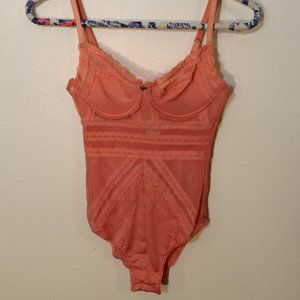 Lingerie Teddy, Coral, Rachel Roy